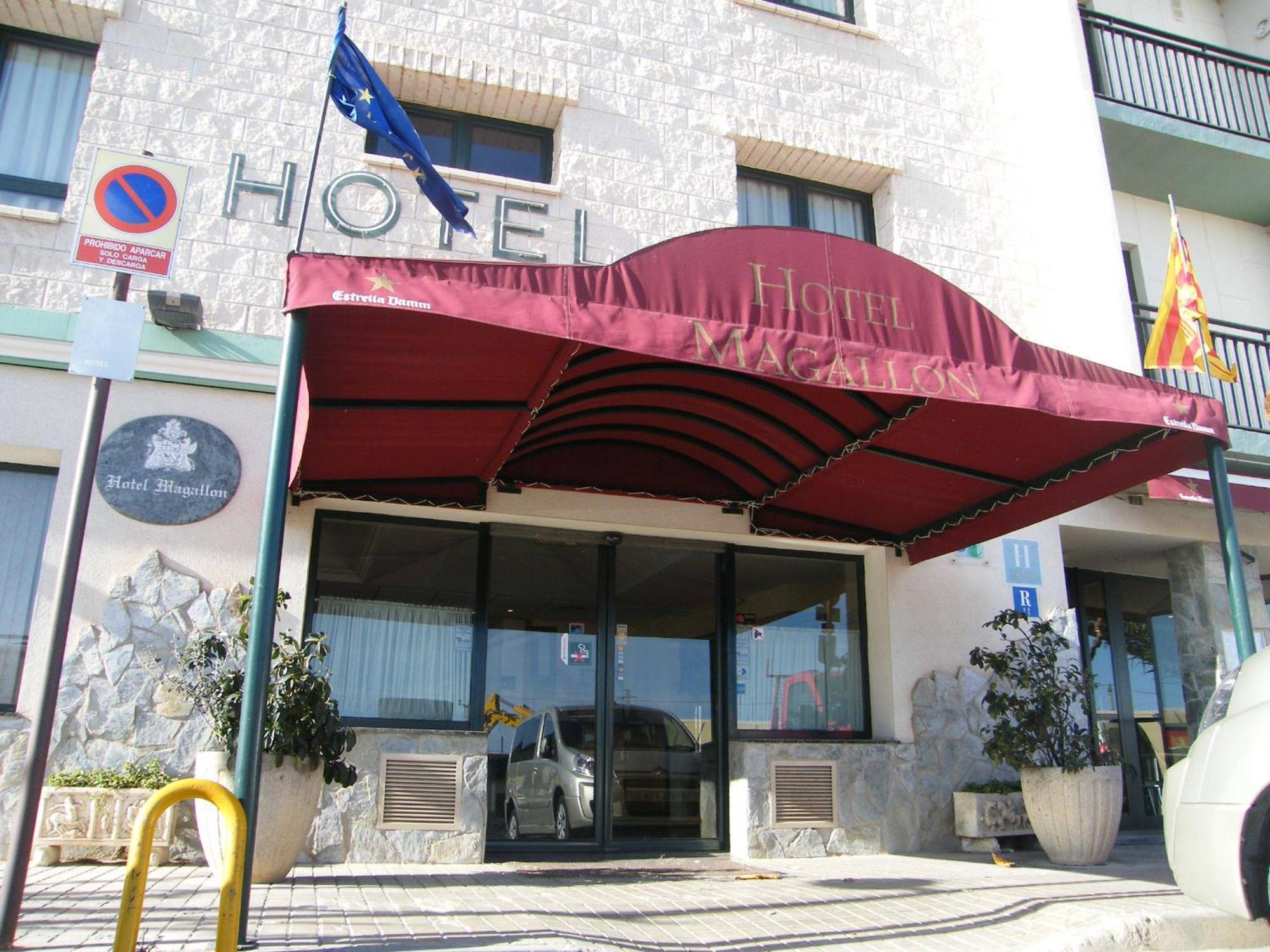 Hotel Magallon Caspe Eksteriør bilde